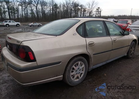 2005 Chevrolet Impala из США, поврежденный, VIN 2G1WF52EX59142215